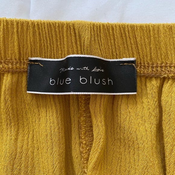 Blue Blush Off the Shoulder Top - Picture 2 of 2